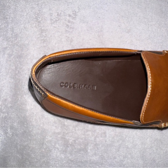 Men's Brown Leather Loafers - Cole Hahn - Picture 4 of 4